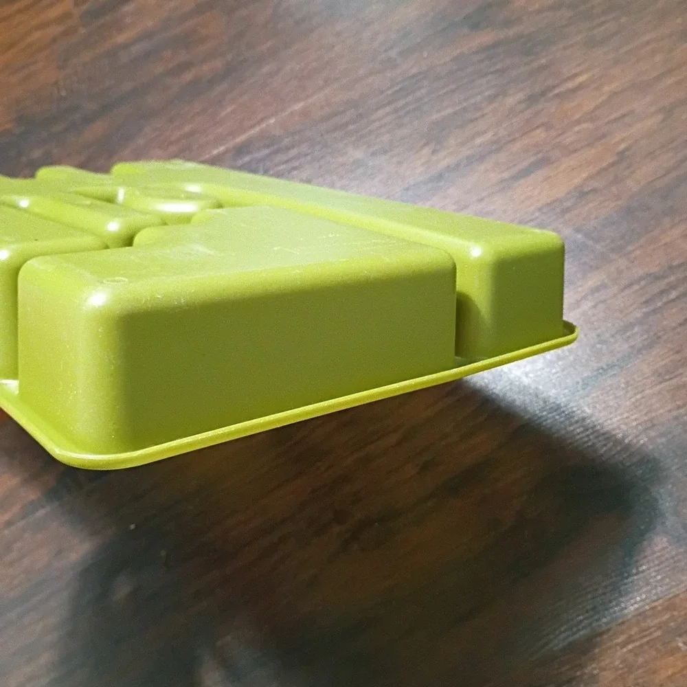 VTG MCM Rubbermaid 2921‎ Avocado Green Silverware Tray Drawer Utensil Organizer